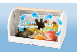 Kaltech air sterilizer in bread box Food Fresh Keeper