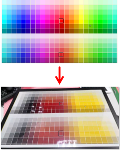 CREA color e-paper sign